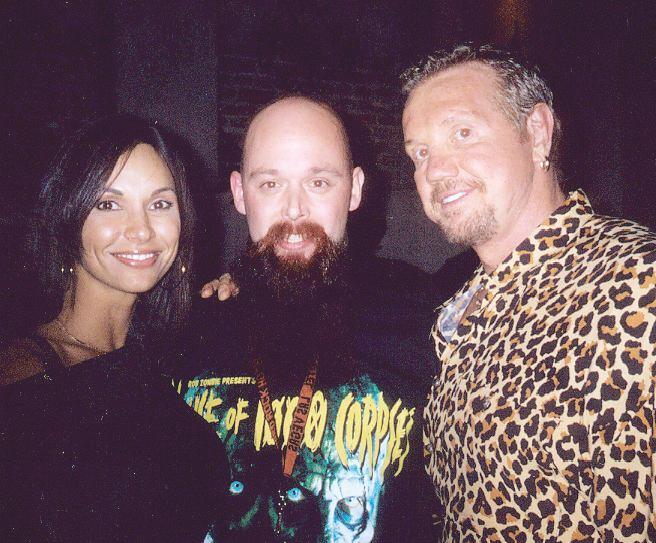 With 'DDP'Diamond Dallas Page n'wife Kimberly     